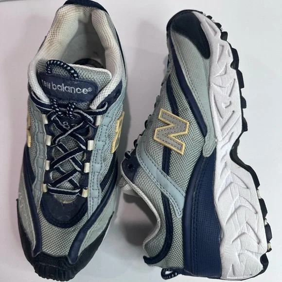 Women’s New Balance Blue and Gray Sneakers - Picture 3 of 7